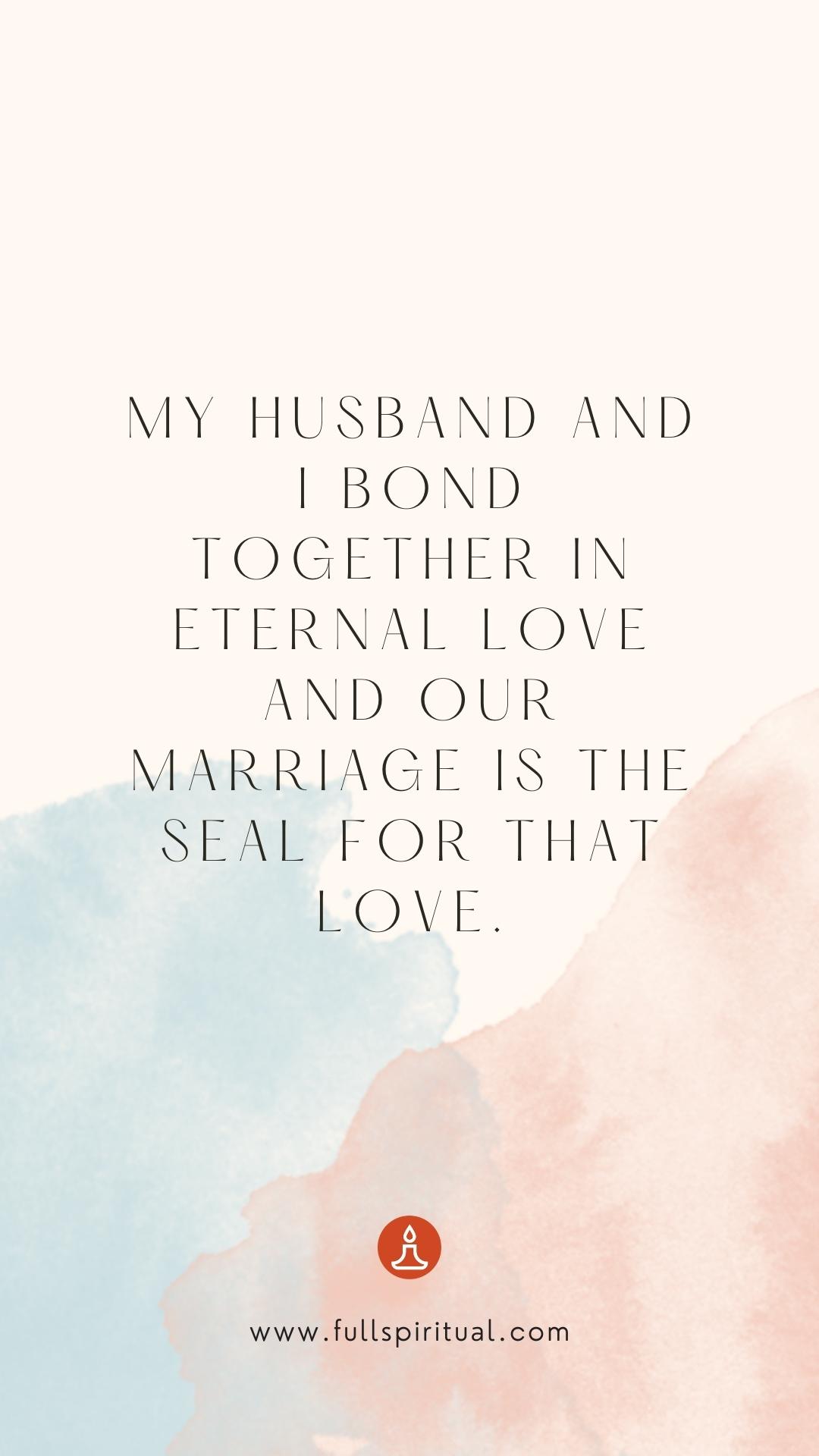 eternal love affirmation