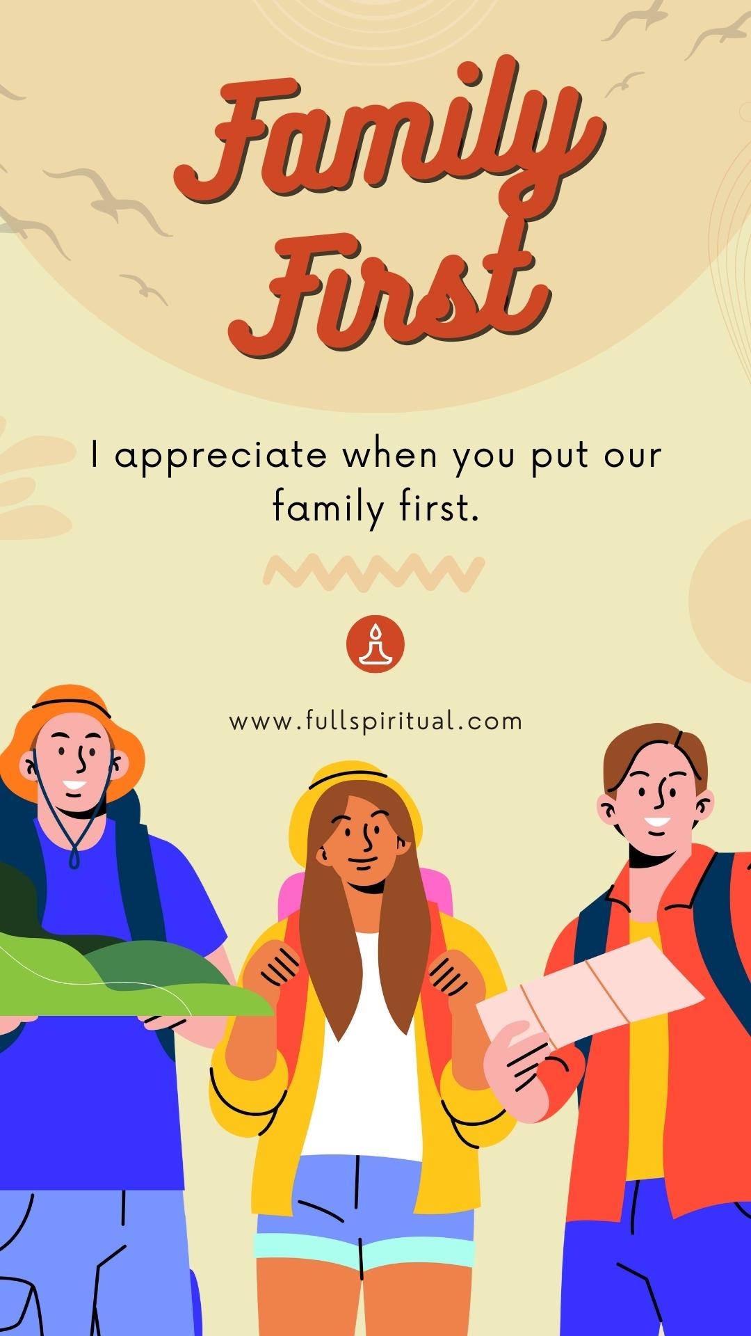 family affirmation