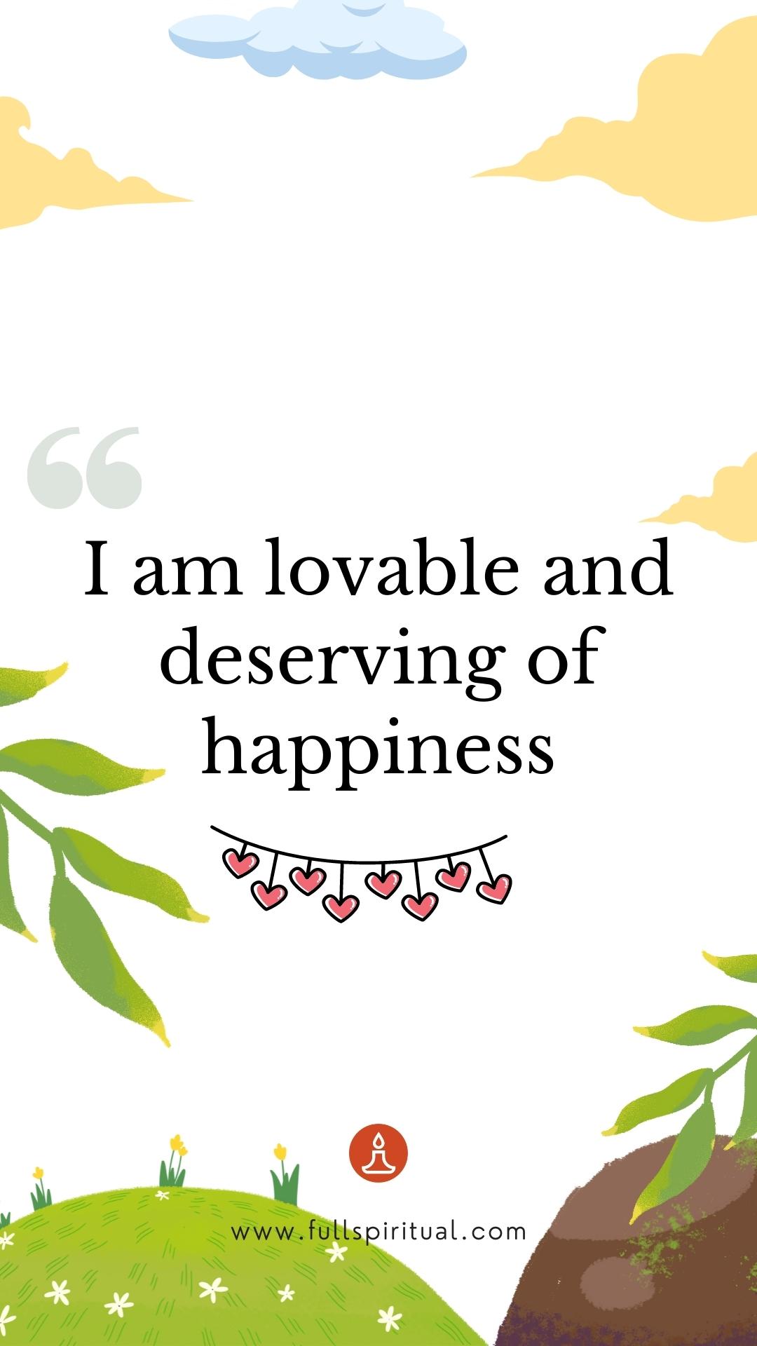 affirmation about love