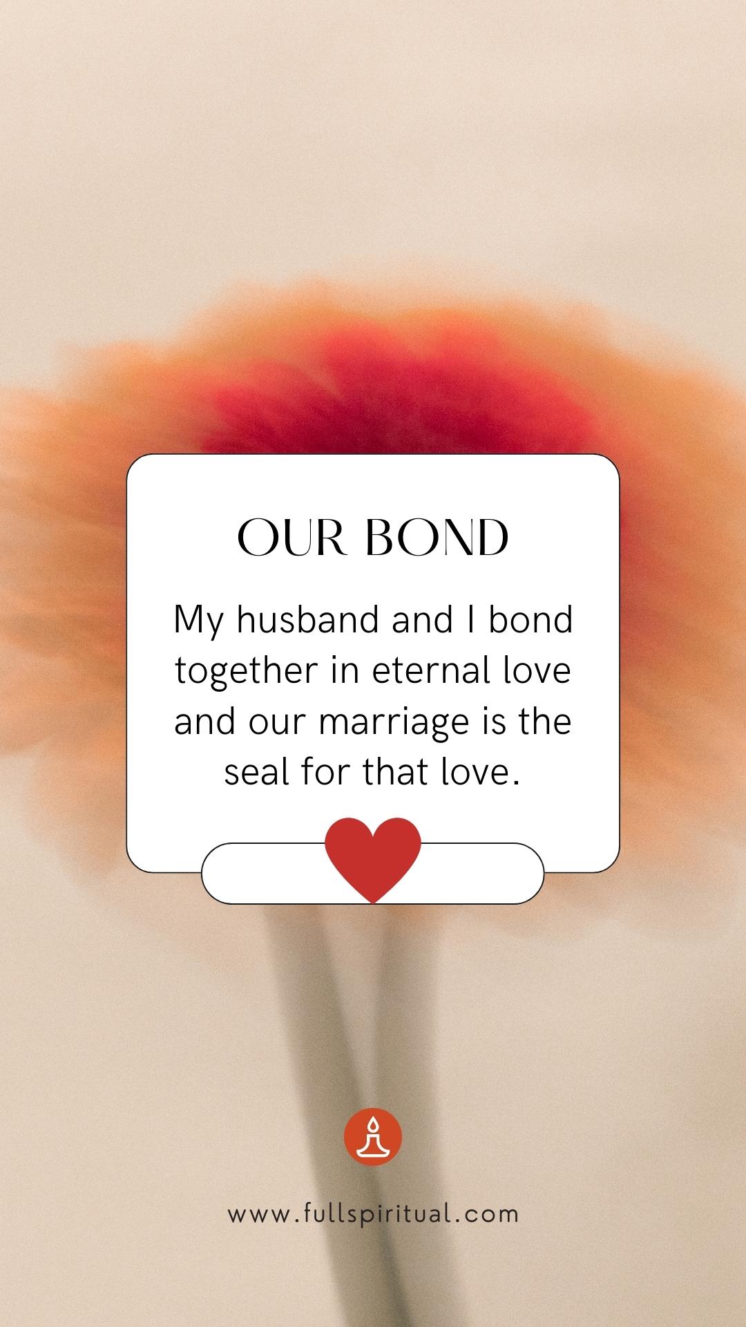 love and bond affirmation