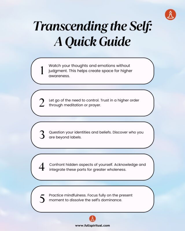 Transcending the Self A Quick Guide