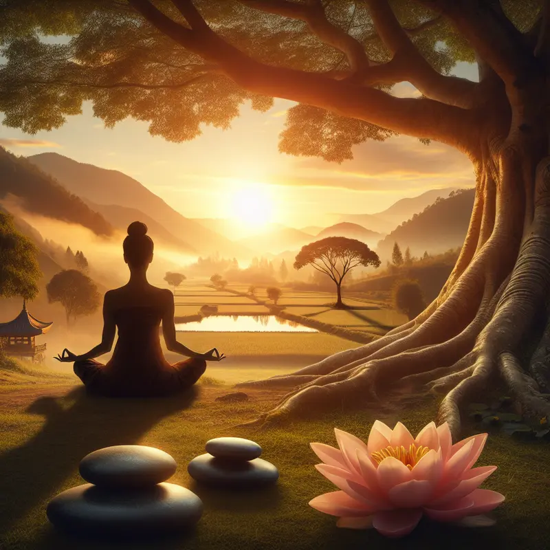 Traditional practices meet modern tech in meditation spirituality.